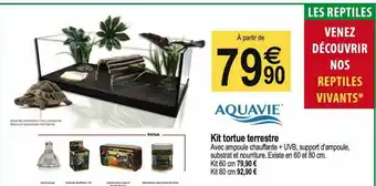 Tridôme Kit Tortue Terrestre Aquavie offre