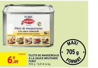 Intermarché Filets De Maquereaux à La Sauce Moutarde Furic offre