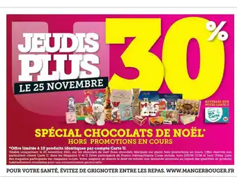 U Express Jeudis Plus : Spécial Chocolats De Noël offre