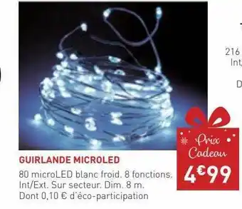 VillaVerde Guirlande Microled offre