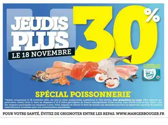 U Express Jeudis Plus : Spécial Poissonnerie offre