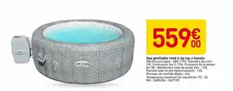 Weldom Spa Gonflable Rond 4-6p Lay-z Honolu offre
