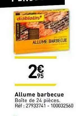 Weldom Allume Barbecue offre