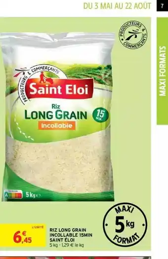 Intermarché Riz Long Grain Incollable 15min Saint éloi offre