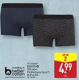 ALDI UP 2 FASHION® Boxers offre