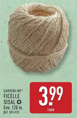 ALDI GARDENLINE® Ficelle sisal offre