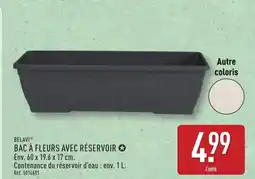 ALDI BELAVI® Bac à fleurs avec réservoir offre