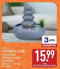 ALDI CASALUX Fontaine à led offre