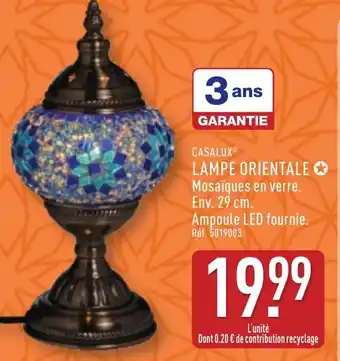 ALDI CASALUX® Lampe orientale offre