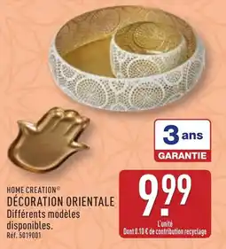 ALDI HOME CREATION® Décoration orientale offre