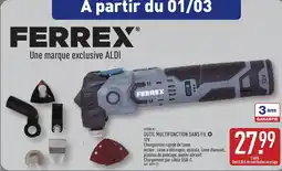 ALDI FERREX® Outil multifonction sans fil offre