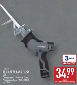 ALDI FERREX® Scie sabre sans fil offre