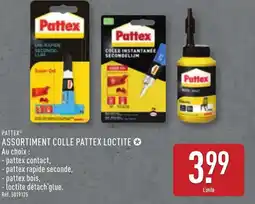 ALDI PATTEX® Assortiment colle pattex loctite offre