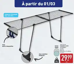 ALDI HOME CREATION® Séchoir à linge offre