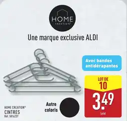 ALDI HOME CREATION® Cintres offre