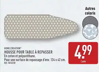 ALDI HOME CREATIONⓇ Housse pour table à repasser offre