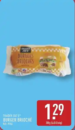 ALDI TRADER JOE'S® Burger brioché offre