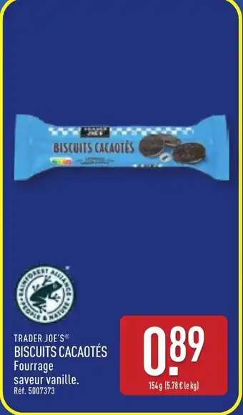 ALDI TRADER JOE'S® Biscuits cacaotés offre