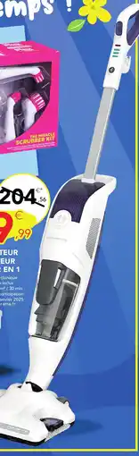 Stokomani ROWENTA L'aspirateur nettoyeur vapeur 2 en 1 offre