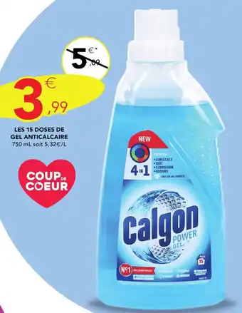 Stokomani CALGON Les 15 doses de gel anticalcaire offre