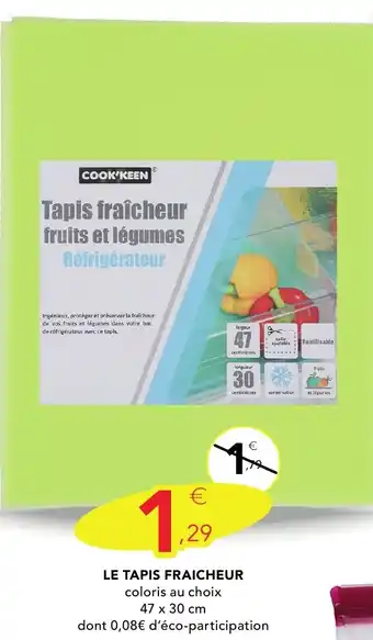 Stokomani Le tapis fraicheur offre