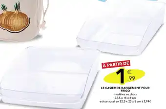 Stokomani Le casier de rangement pour frigo offre