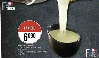 Géant Casino Aligot De L'aubrac offre