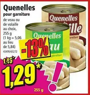 Norma Quenelles offre
