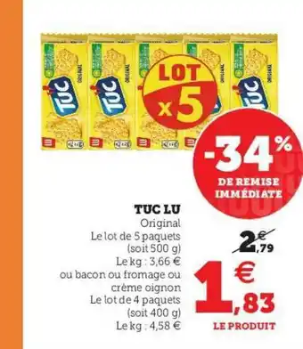 U Express Tuc Lu offre