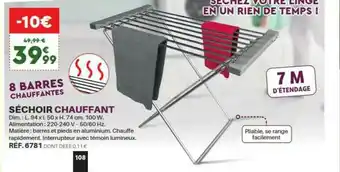 Shopix Séchoir Chauffant offre