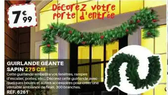 Shopix Guirlande Géante Sapin offre
