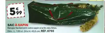Shopix Sac à Sapin offre