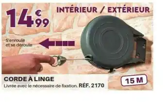 Shopix Corde à Linge offre