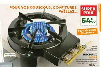 Shopix Réchaud à Gaz offre