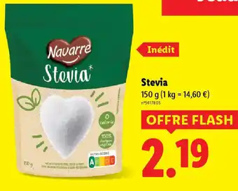 Lidl Navarre Stevia offre