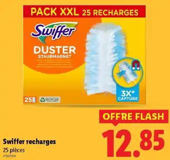 Lidl Swiffer recharges offre
