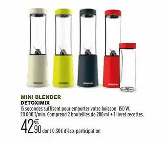 Culinarion Mini Blender Detoximix offre