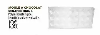 Culinarion Moule à Chocolat Scrapcooking offre