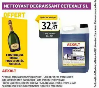 Nettoyant Dégraissant Cetexalt 5 L