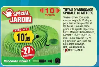 Tuyau D'arrosage Spirale 10 MĂštres
