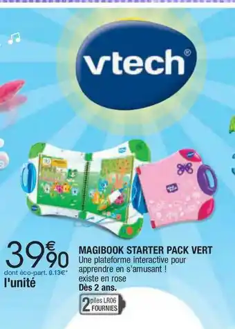 Magibook Starter Pack Vert Vtech