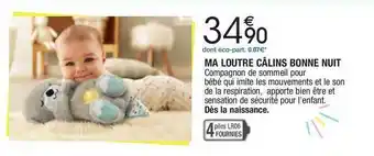 Migros Ma Loutre Câtins Bonne Nuit offre