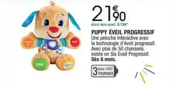 Migros Puppy éveil Progressif offre