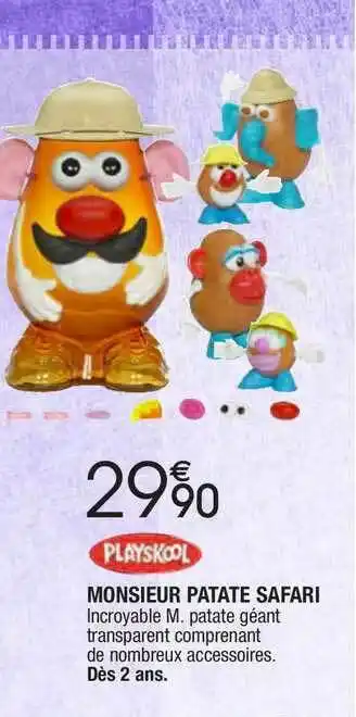 Monsieur Patate Safari Playskool