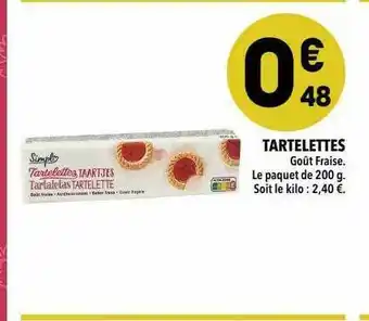 Tartelettes Simply