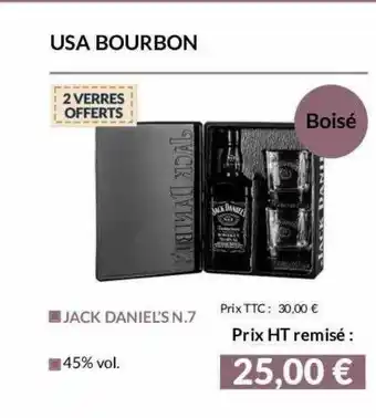 La Vignery Usa Bourbon Jack Daniel's N.7 offre