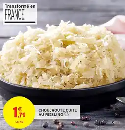 Intermarché Choucroute cuite au riesling offre