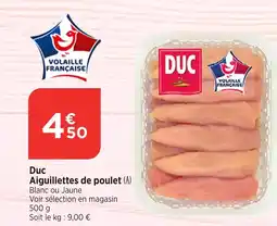 Bi1 DUC Aiguillettes de poulet offre