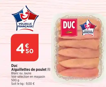 Bi1 DUC Aiguillettes de poulet offre