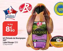 Bi1 bil Pintade de Bourgogne IGP Label Rouge offre